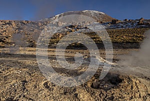 Geyser of Tatio - Desierto de Atacama - Chile photo