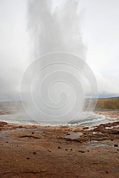 Geysir of the Golden Circle in Iceland
