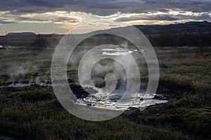 Geysir in Haukadalur, Iceland