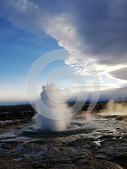 Geysir in iceland