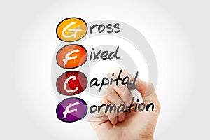 GFCF - Gross Fixed Capital Formation acronym