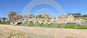 Ggantija temples - Gozo, Malta photo