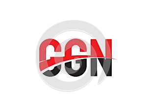 GGN Letter Initial Logo Design Vector Illustration