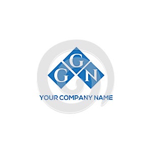 GGN letter logo design on WHITE background. GGN creative initials letter logo concept. GGN letter design