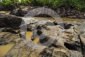 Ghagra river in Belpahari near Jhargram, West Bengal, India