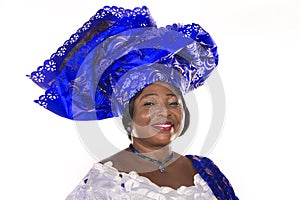 Ghana fashion luxury clothing on senior citizen