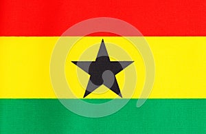 Ghana Flag Flat