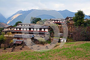 Ghandruk village, Nepal photo