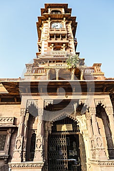 Ghanta Ghar clock tower at the Sardar Bazar market in Jodhpur, Rajasthan, India