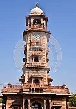 Ghantaghar clocktower Jodhpur Rajasthan India photo