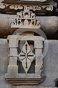 Ghantai Devi temple architecture in Khajuraho