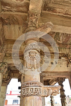 Ghantai Devi temple architecture in Khajuraho