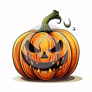 Ghastly Halloween witch hat with spider web