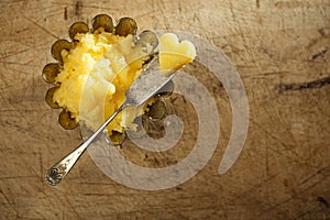 Ghee or melted butter