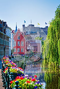 Ghent city canals