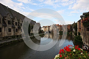 Ghent (Gent) canal photo