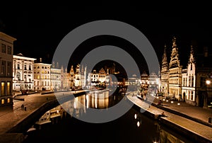Ghent at night