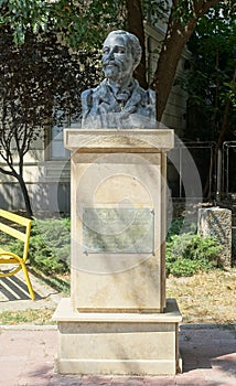 Gheorghi Rakovski statue in Tulcea, Romania