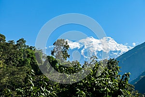 Ghermu - Distant view on high Himalayas