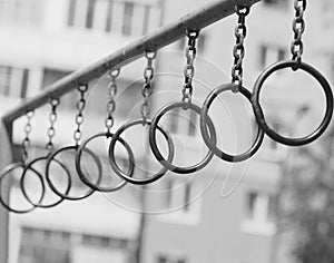 Ghetto street workout, rings