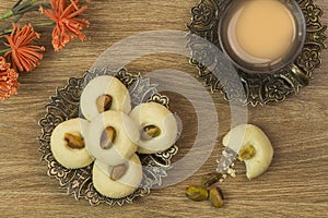 Ghorayeba - Butter Cookies with nuts for Eid El Fitr