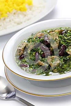 Ghormeh sabzi, Persian herb stew