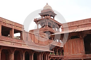 The ghost city of Fatehpur Sikri in Rajasthan, India