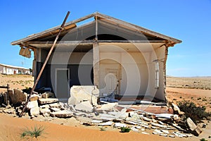 The Ghost city in Kolmanskop