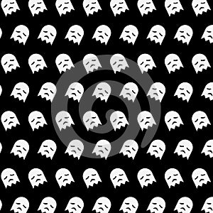 Ghost - emoji pattern 54