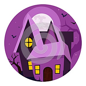 Ghost house halloween festival