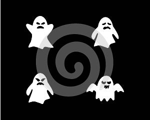 Ghost ilustration vector