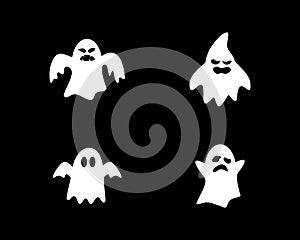 Ghost ilustration vector