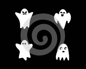 Ghost ilustration vector