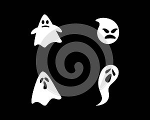 Ghost ilustration vector