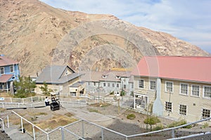 Ghost mining town of Sewell, Chile