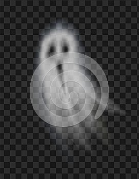 Ghost Poltergeist on Transparent Background Vector