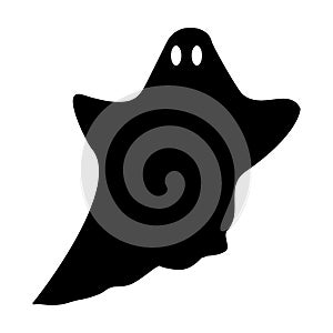 Ghost silhouette halloween mystery specter photo