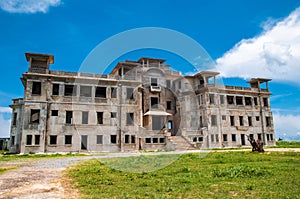 Ghost town Bokor Hill