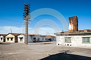 Ghost Town Humberstone in Atacama, Chile