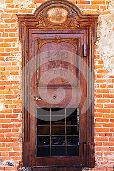 Ghost Town Jailhouse Rusted Patina Door