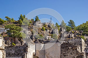 Ghost town (Kayakoy), Turkey