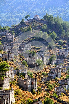 Ghost town of Kayakoy, Turkey