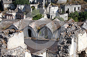 Ghost town of Kayakoy Turkey