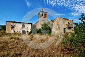 Ghost Town of Tiermas, Spain