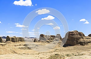 Ghost Town of the World at Xinjiang