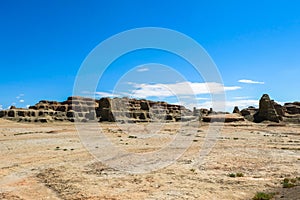 Ghost Town of the World at Xinjiang