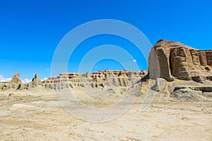 Ghost Town of the World at Xinjiang