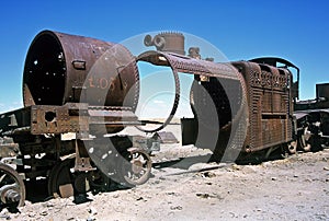 Ghost Train in Bolivia,Bolivia