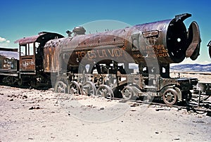 Ghost Train in Bolivia,Bolivia