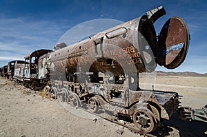 Ghost train, bolivia